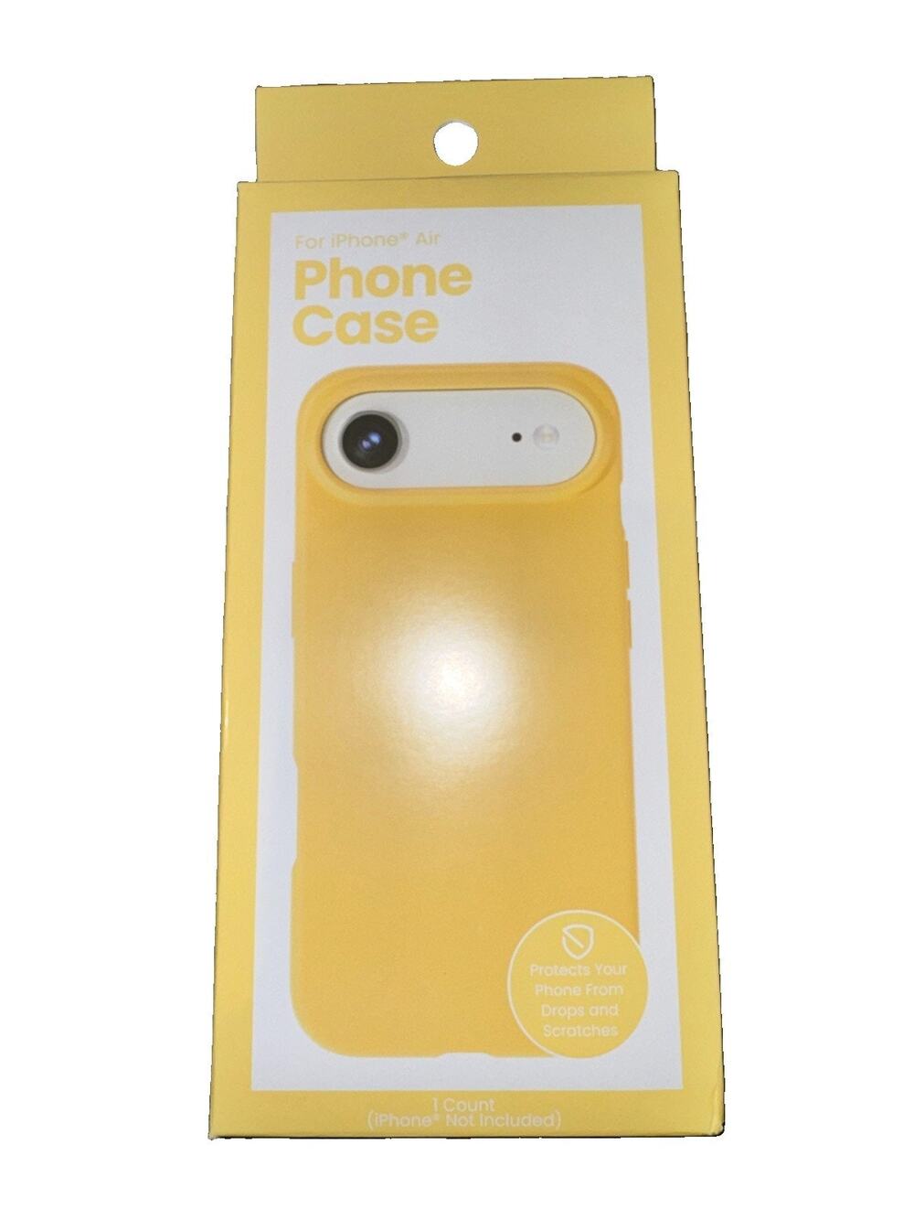 For iPhone Air Yellow TPU Protective Phone Case Slim Shockproof Cover New